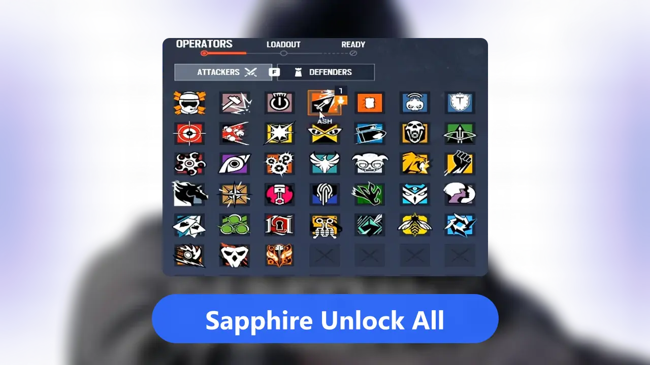 Rainbow Six Siege Sapphire Unlock All